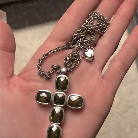 Giorgio Martello 925 Sterling Silver Cross & Chain - Picture 5 of 5